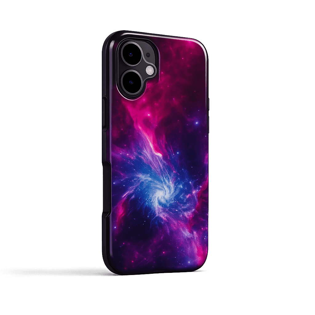 SpaceCase — premium phone case with NASA nebula print